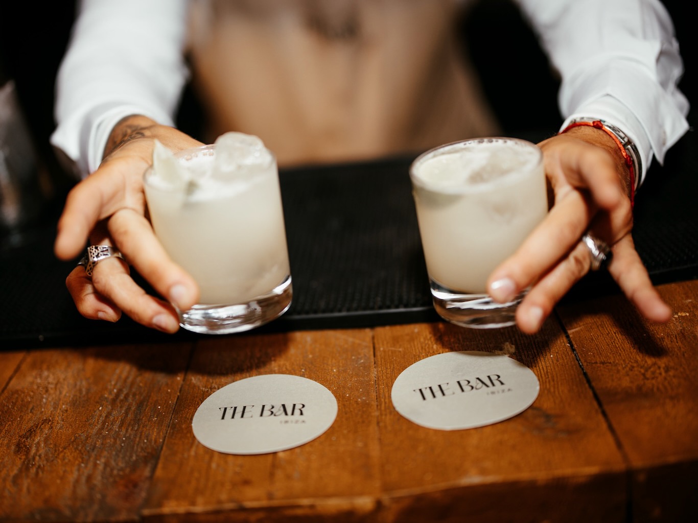White Ibiza Wedding Directory: Catering – The Bar Ibiza, Ibiza mobile bar and drinks catering service