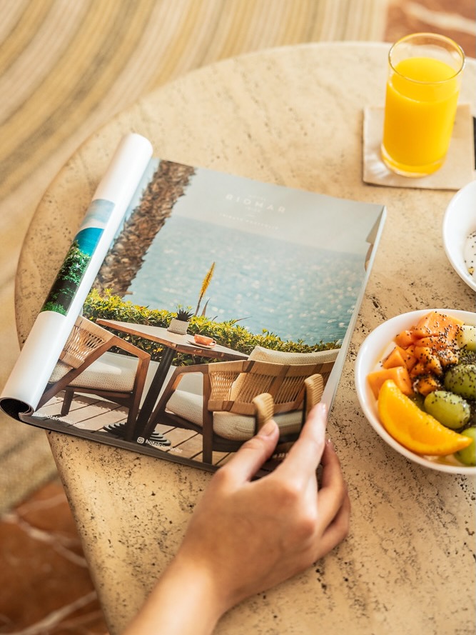 White Ibiza Beach Restaurants Guide: Ocean Brasserie & Bar at Hotel Riomar Ibiza, Santa Eulalia