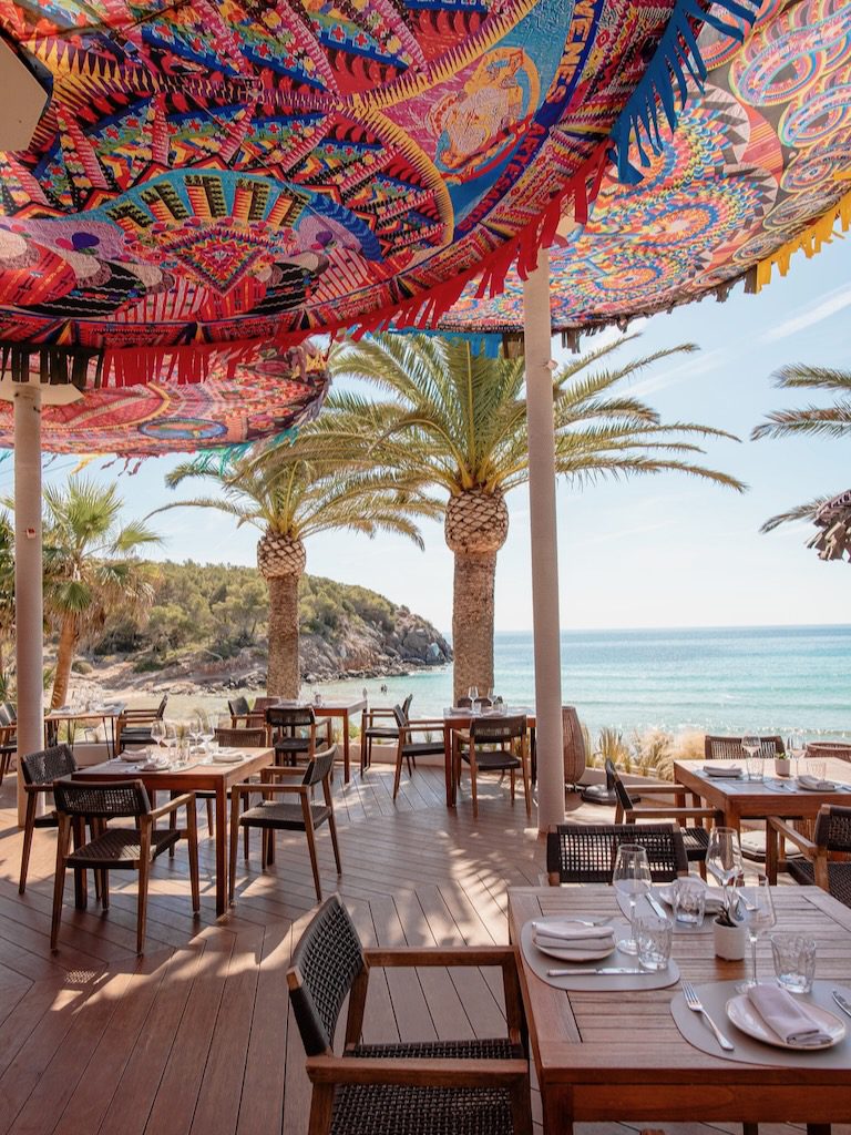 White Ibiza Beach Restaurant Guide: Aiyanna Ibiza, Cala Nova