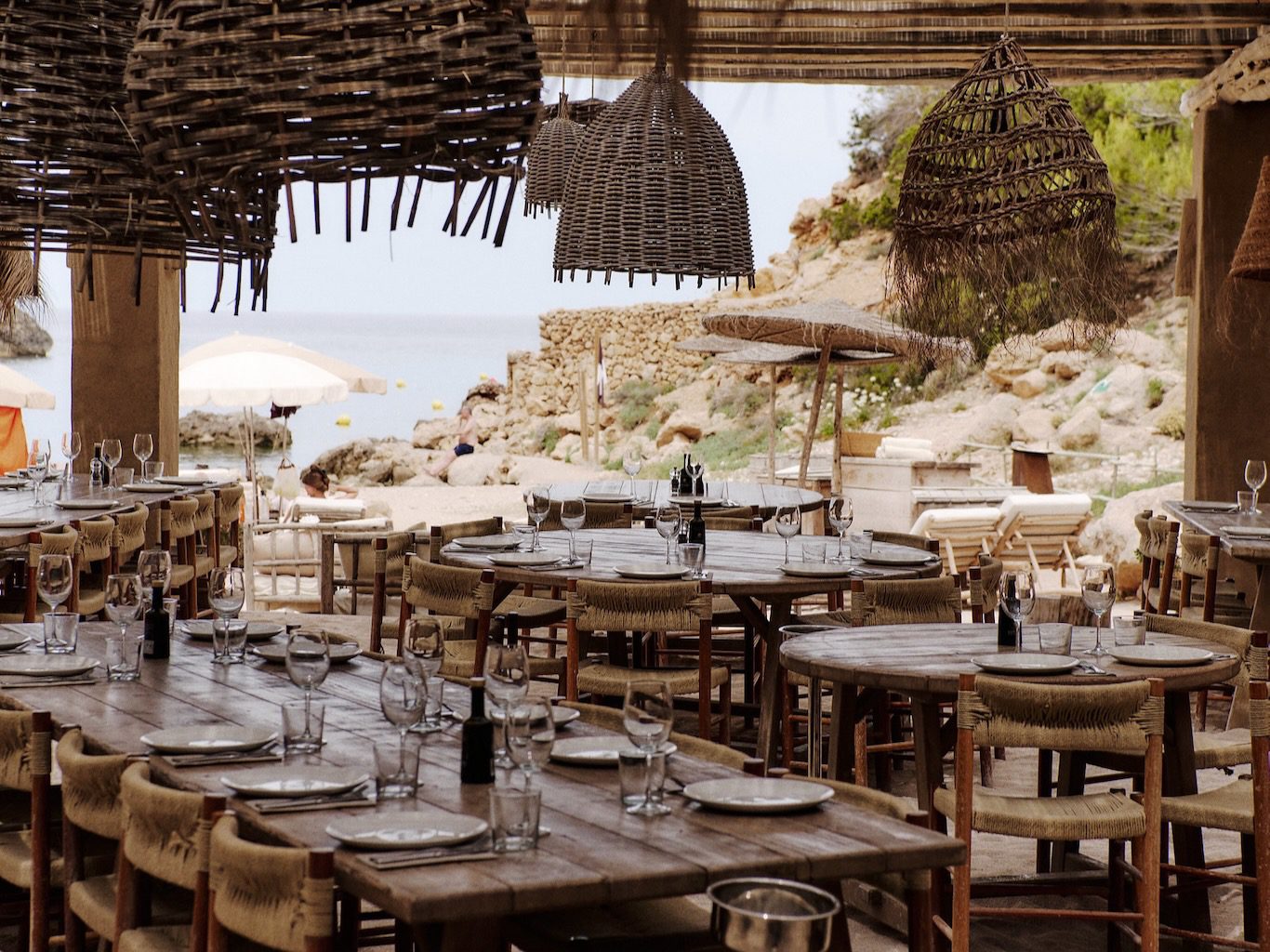 White Ibiza Beach Restaurant Guide: El Silencio Ibiza, Cala Molí
