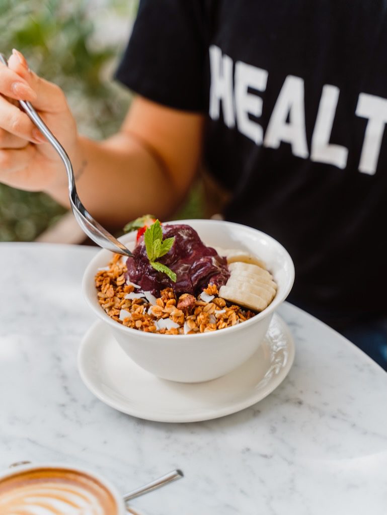 White Ibiza Restaurants Guide: Healthy Eating - Passion Café in Ibiza town, Marina Village & Santa Eulalia