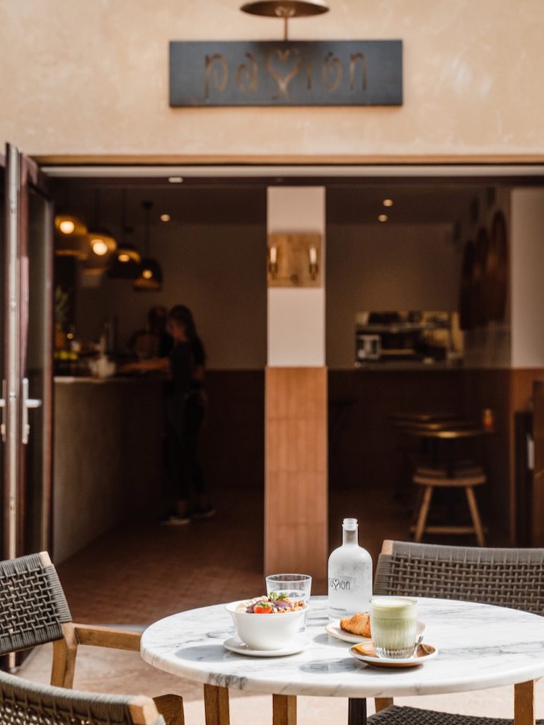 White Ibiza Restaurants Guide: Healthy Eating - Passion Café in Ibiza town, Marina Village & Santa Eulalia