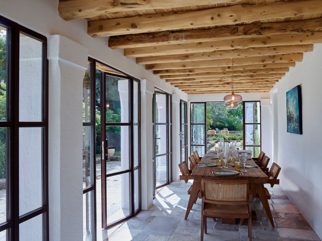 White Ibiza Living Directory: Blakstad Design & Architect Consultants, Ibiza architects