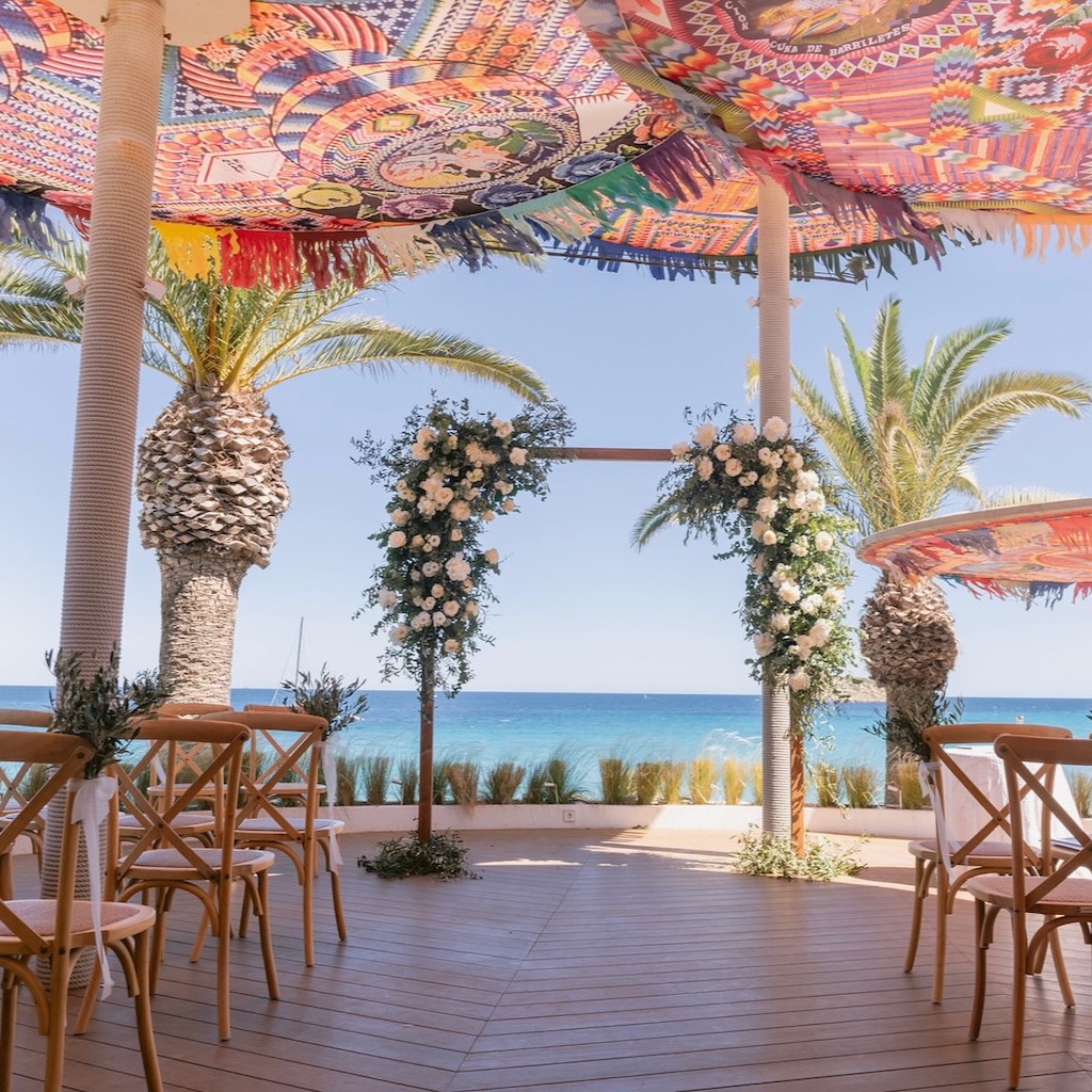 White Ibiza Wedding Directory: Ibiza wedding venues – Aiyanna Ibiza, Cala Nova