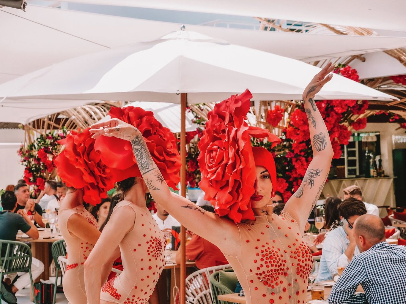 White Ibiza Beach Restaurant Guide: The Beach, Unexpected Ibiza, Playa d'en Bossa restaurant