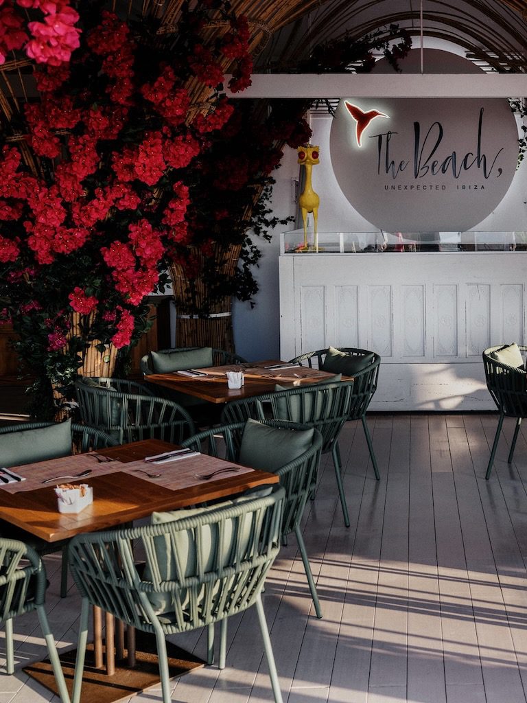 White Ibiza Beach Restaurant Guide: The Beach, Unexpected Ibiza, Playa d'en Bossa restaurant