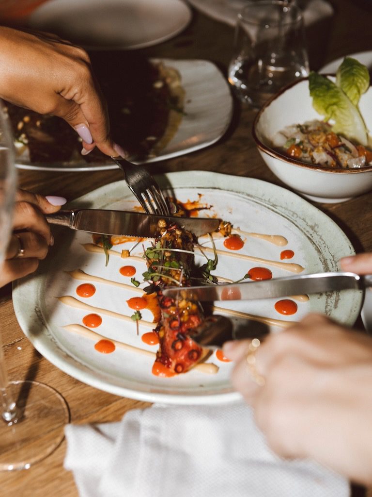 White Ibiza Restaurants Guide - Sunset: Cone Club at 7Pines Resort Ibiza