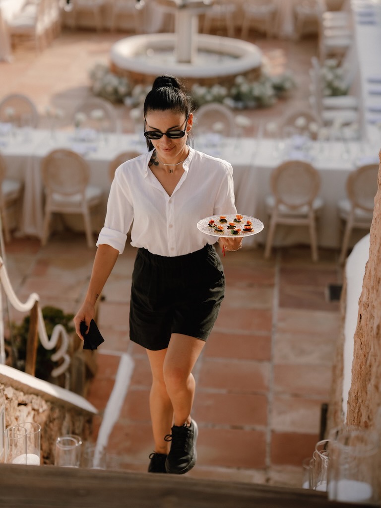 White Ibiza Wedding Directory: Ibiza wedding caterers La Grande Bouffe