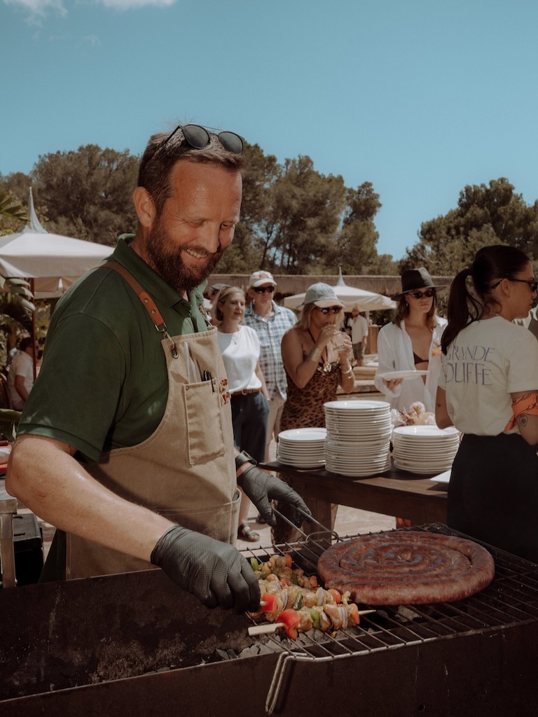White Ibiza Wedding Directory: Ibiza wedding caterers La Grande Bouffe