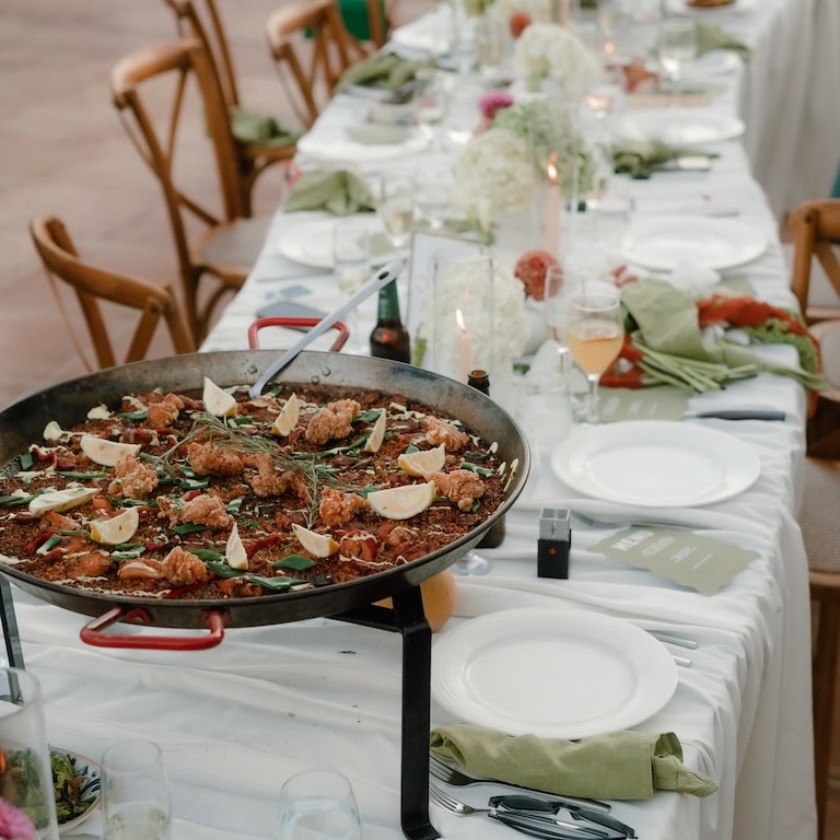 White Ibiza Wedding Directory: Ibiza wedding caterers La Grande Bouffe