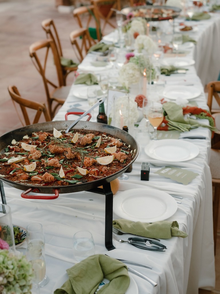 White Ibiza Wedding Directory: Ibiza wedding caterers La Grande Bouffe