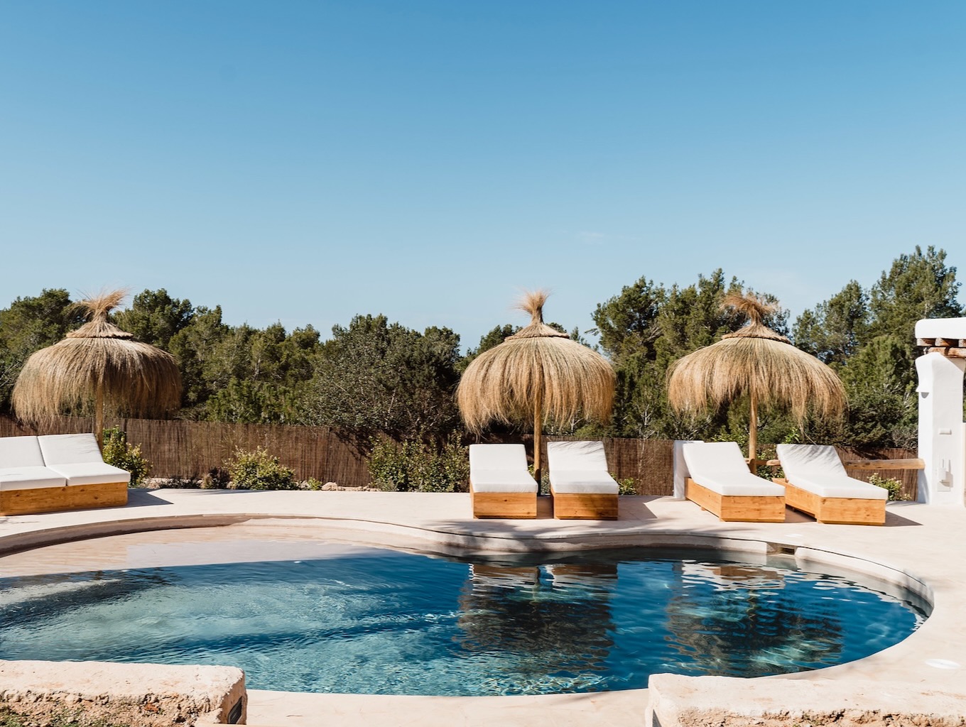 White Ibiza Villas: Can Verbena, luxury holiday villa in Ibiza in Sa Caleta