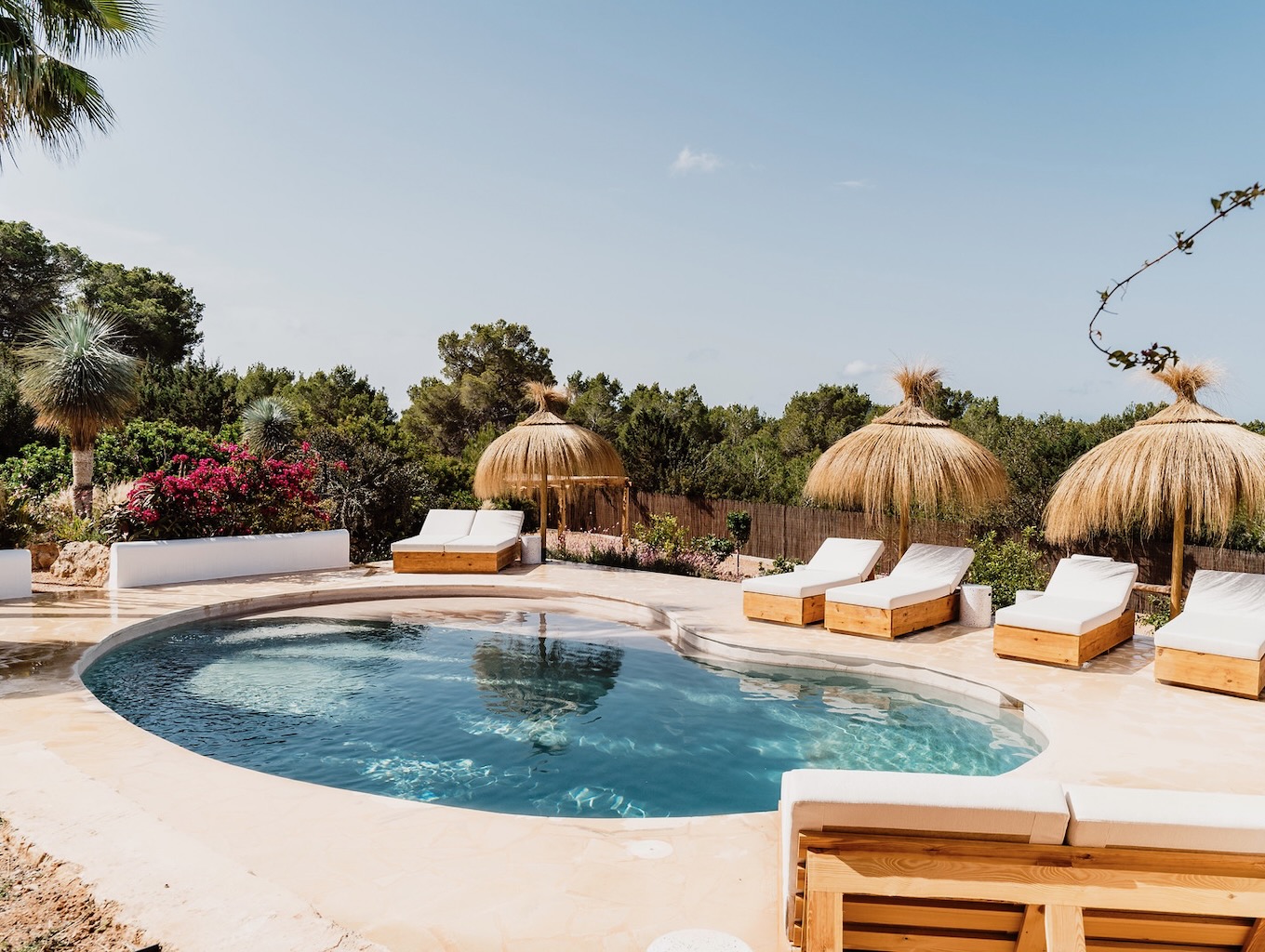 White Ibiza Villas: Can Verbena, luxury holiday villa in Ibiza in Sa Caleta