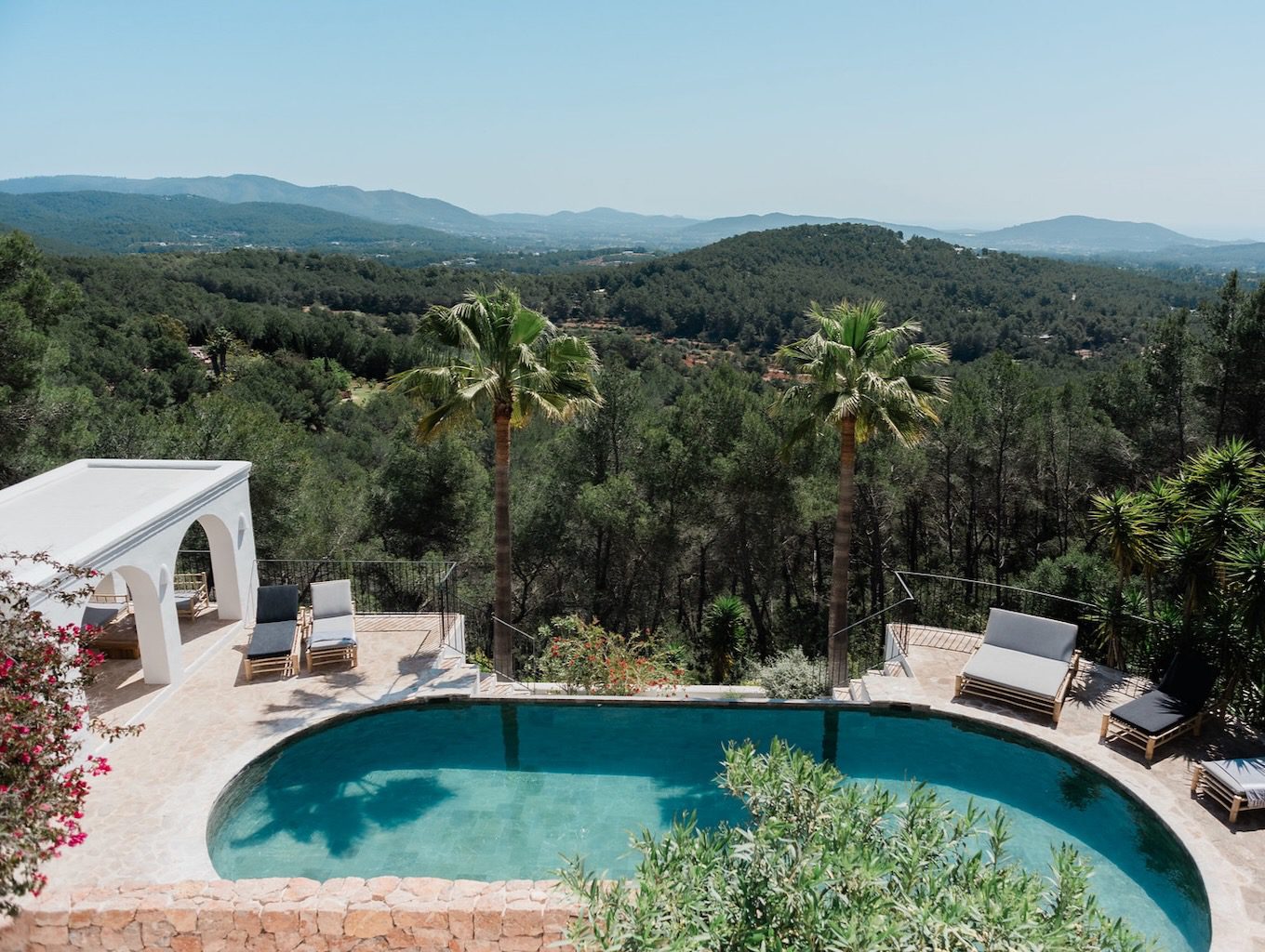 White Ibiza Villas: Can Cactus, luxury villa in San Lorenzo