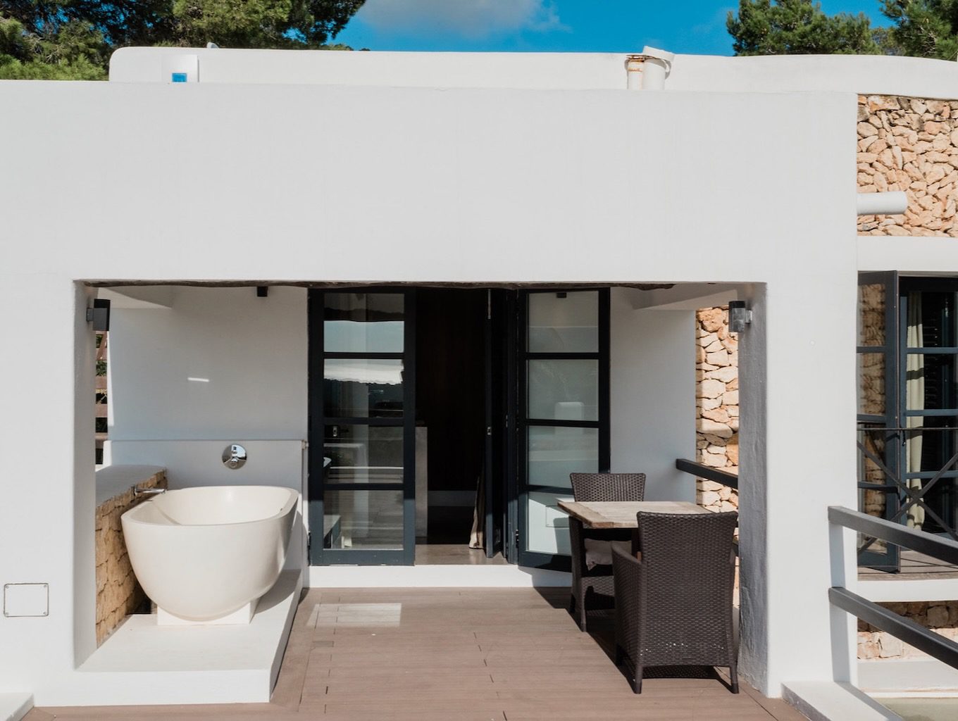 White Ibiza Villas: Casa Amalia, luxury villa near Cala Jondal in Ibiza