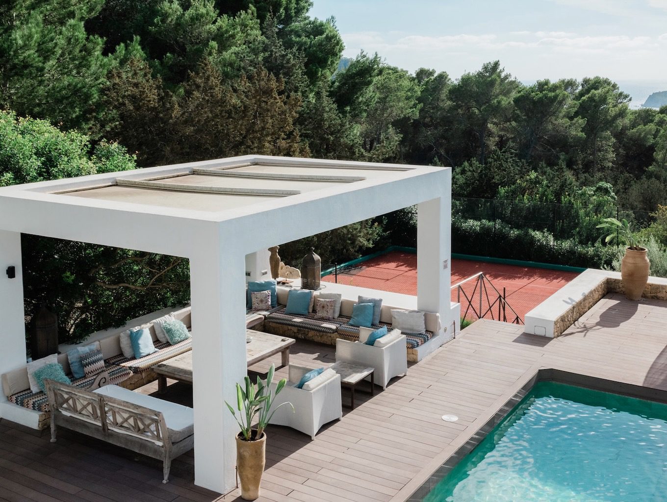 White Ibiza Villas: Casa Amalia, luxury villa near Cala Jondal in Ibiza