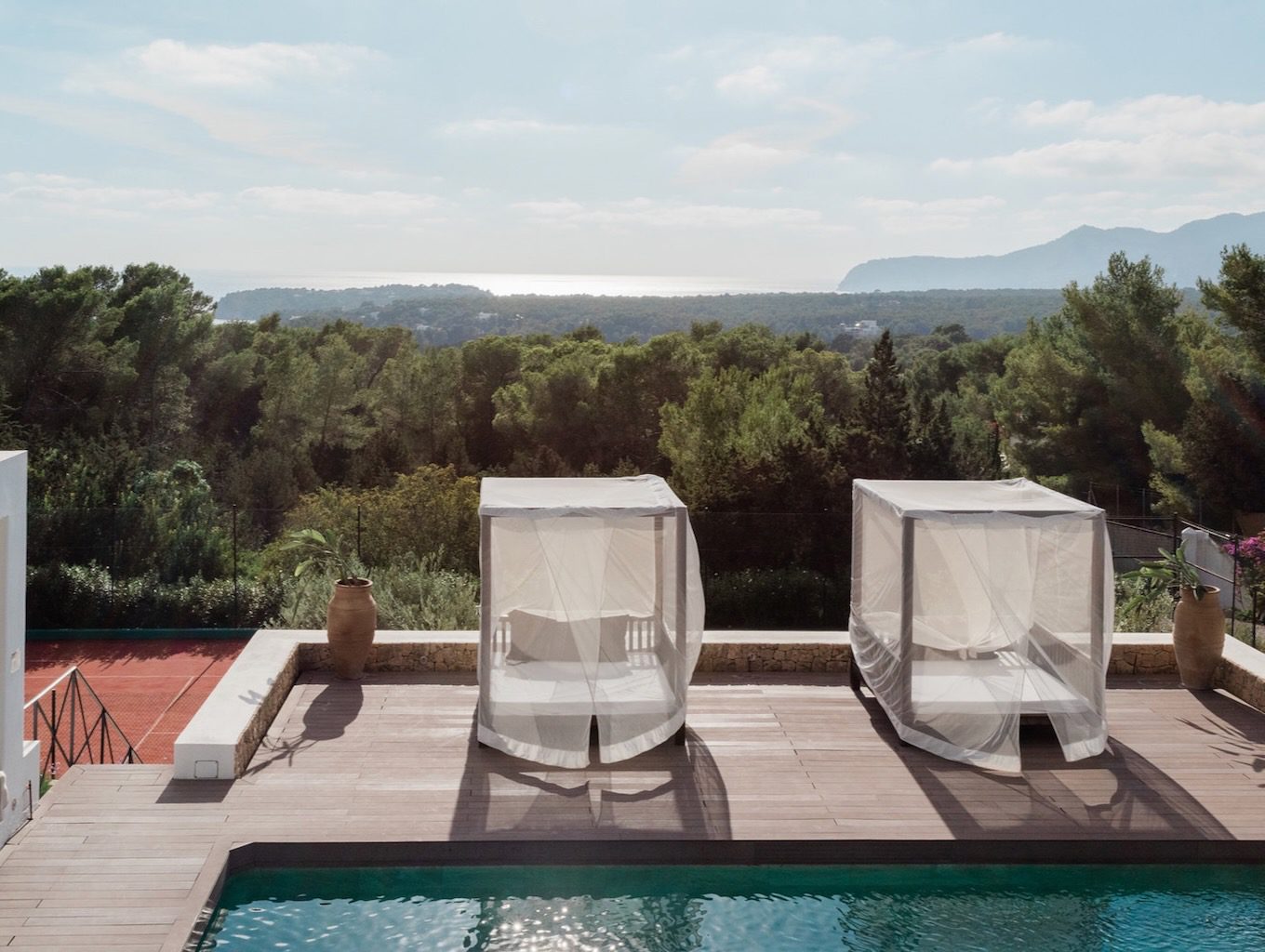 White Ibiza Villas: Casa Amalia, luxury villa near Cala Jondal in Ibiza