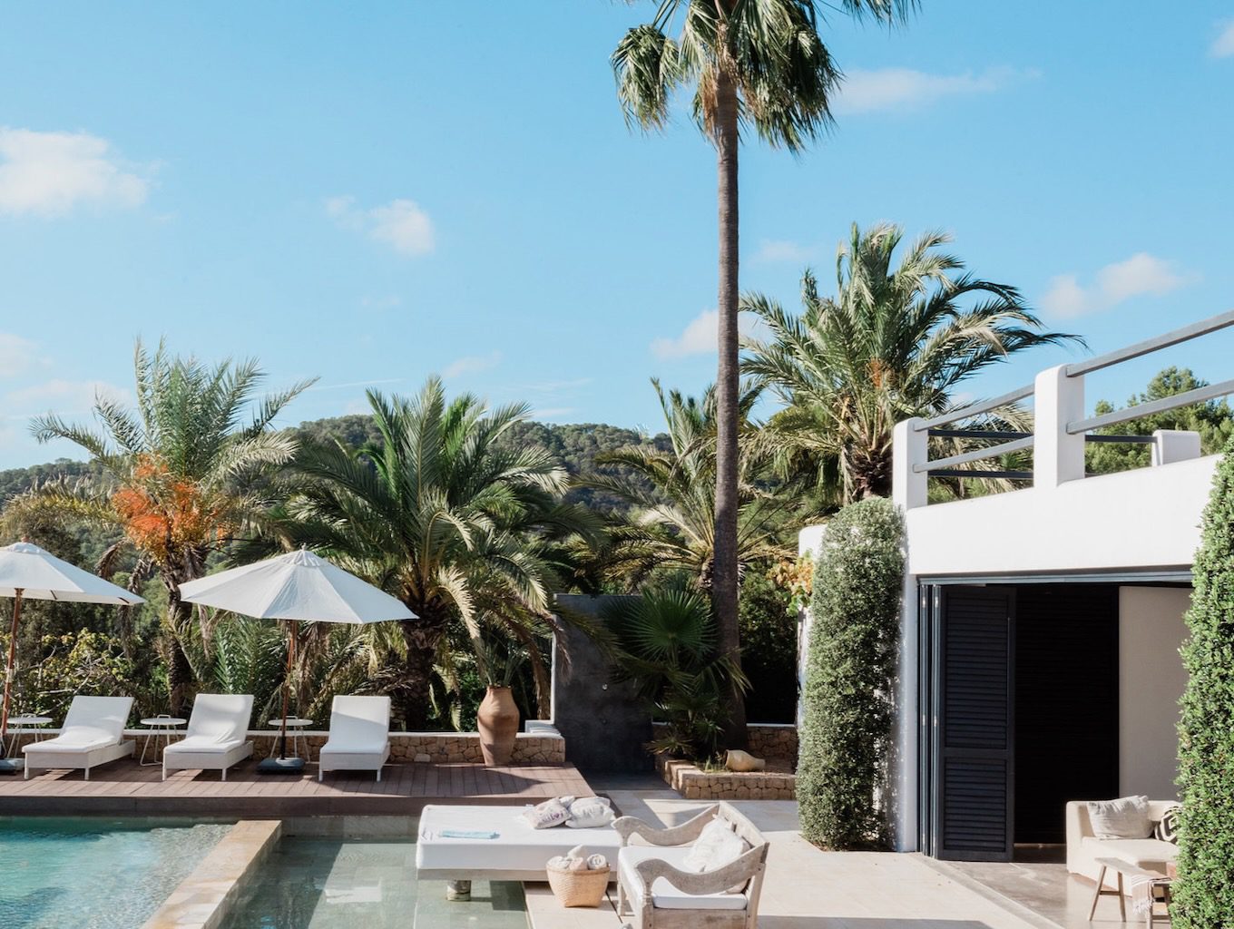 White Ibiza Villas: Casa Amalia, luxury villa near Cala Jondal in Ibiza