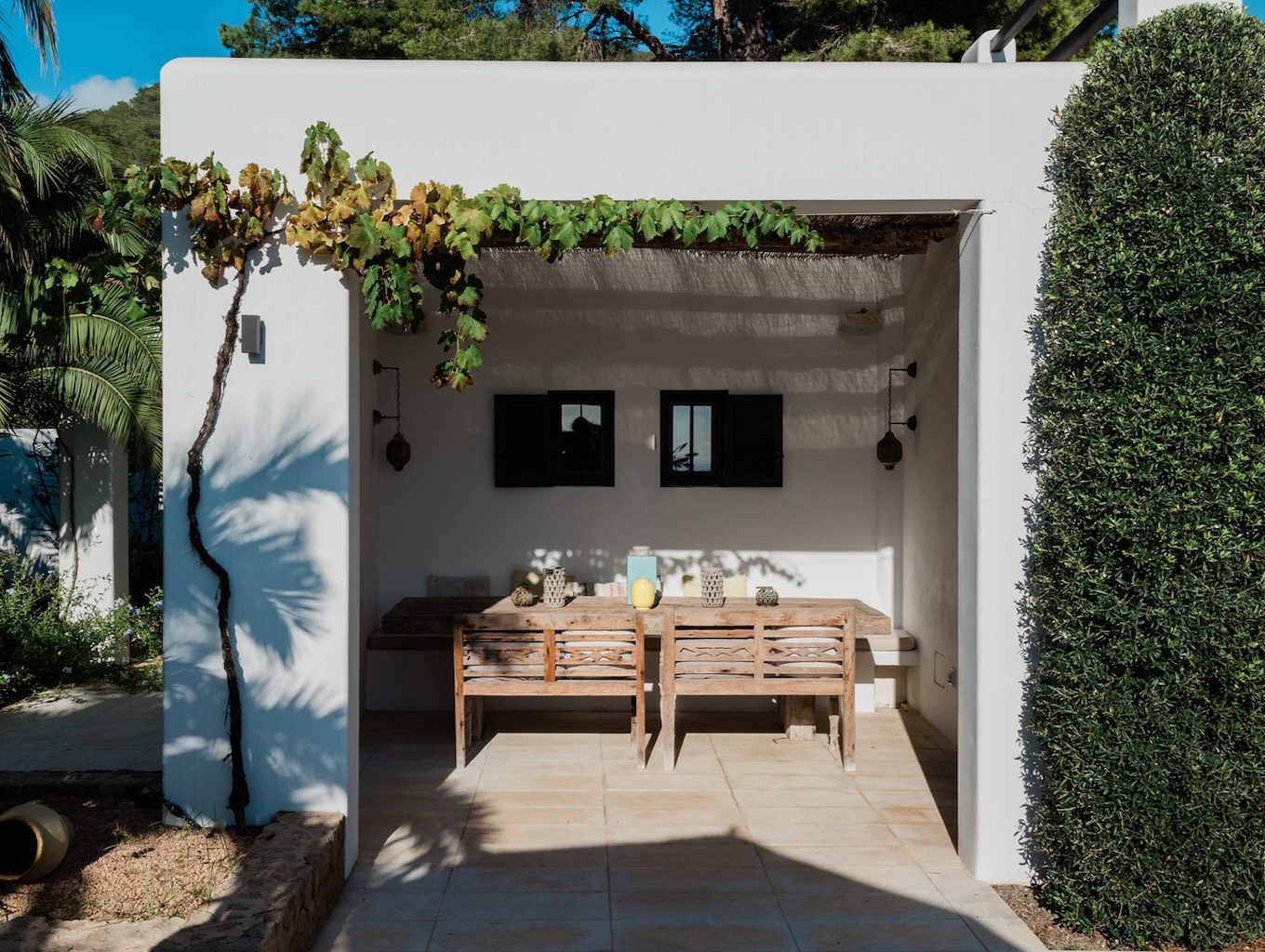 White Ibiza Villas: Casa Amalia, luxury villa near Cala Jondal in Ibiza