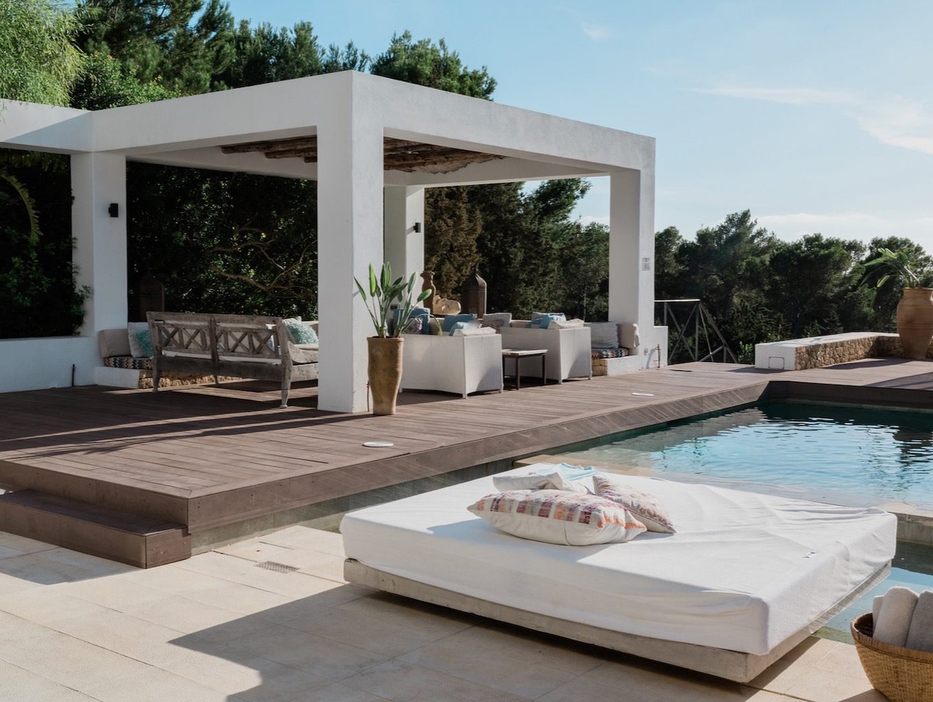 White Ibiza Villas: Casa Amalia, luxury villa near Cala Jondal in Ibiza