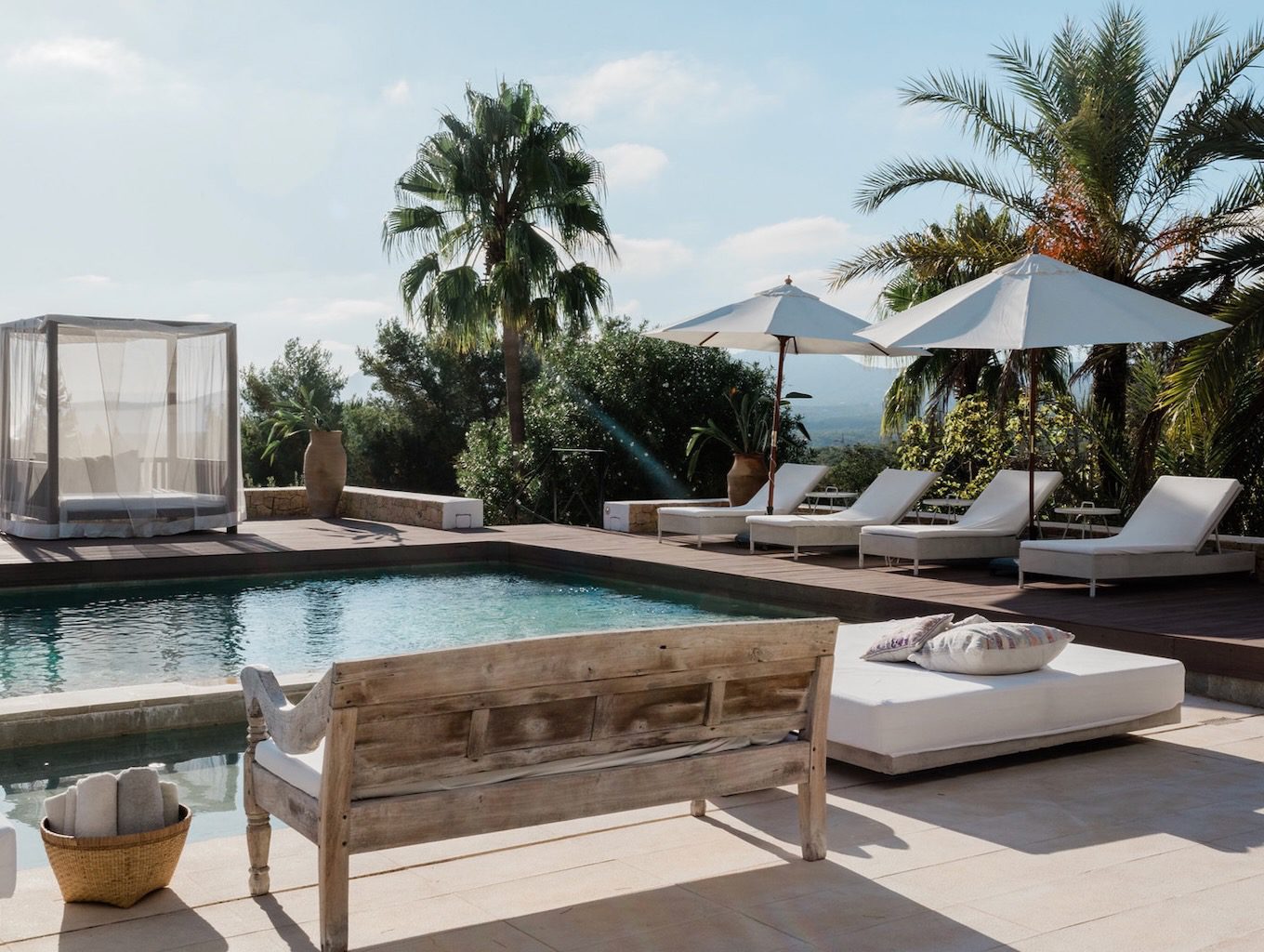 White Ibiza Villas: Casa Amalia, luxury villa near Cala Jondal in Ibiza