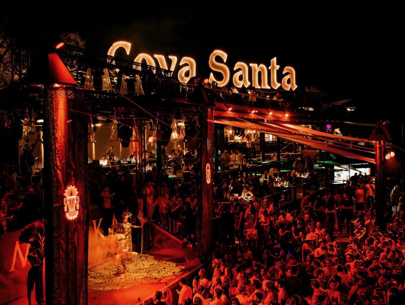 White Ibiza Club Calendar: Cova Santa