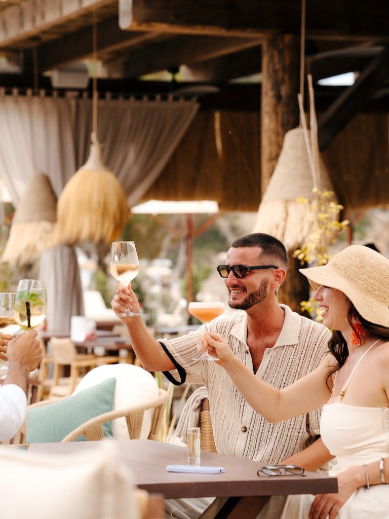 White Ibiza Beach Restaurants Guide: Beach House at Cala San Miguel Ibiza Resort