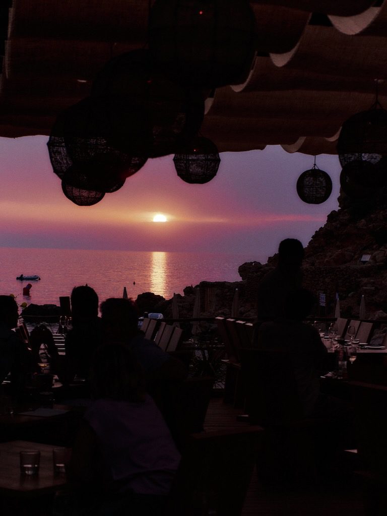 White Ibiza Sunsets Guide: Urusai Sunset Bar at El Silencio Ibiza