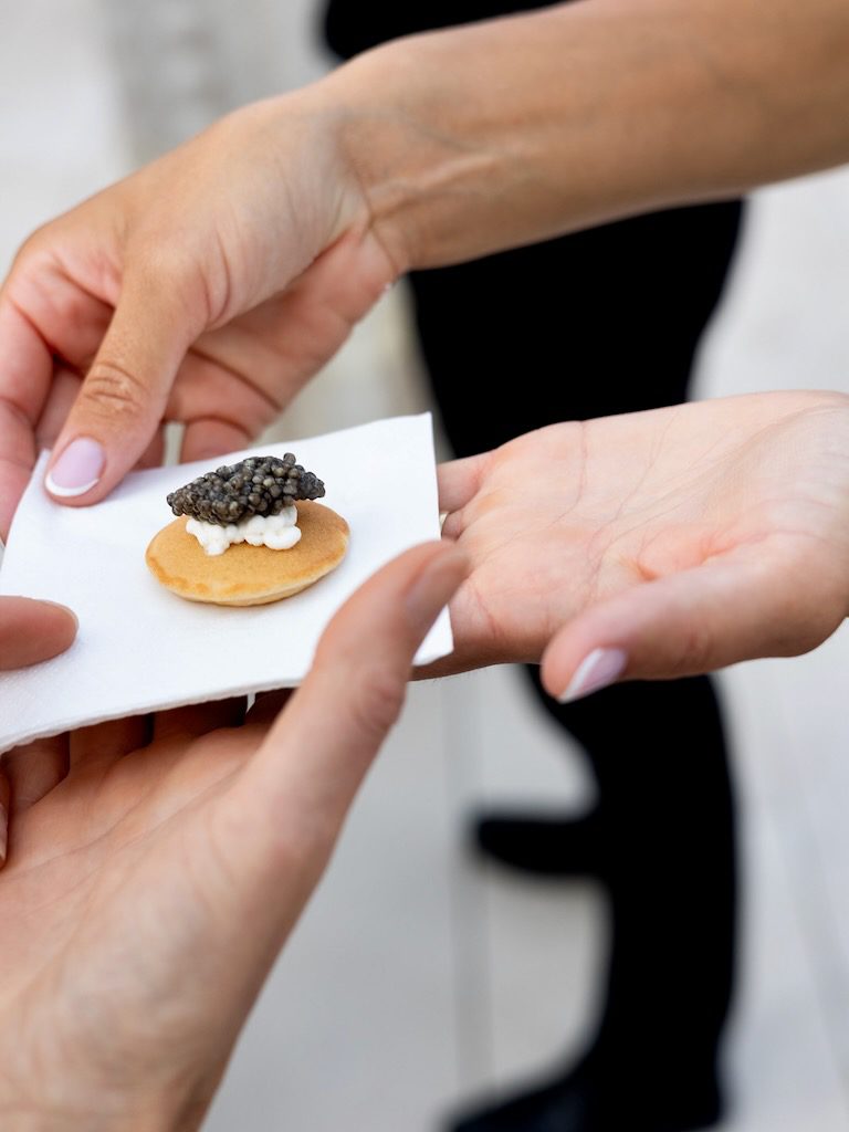 White Ibiza Wedding Directory: Catering – The Caviar Bar