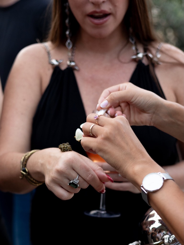 White Ibiza Wedding Directory: Catering – The Caviar Bar