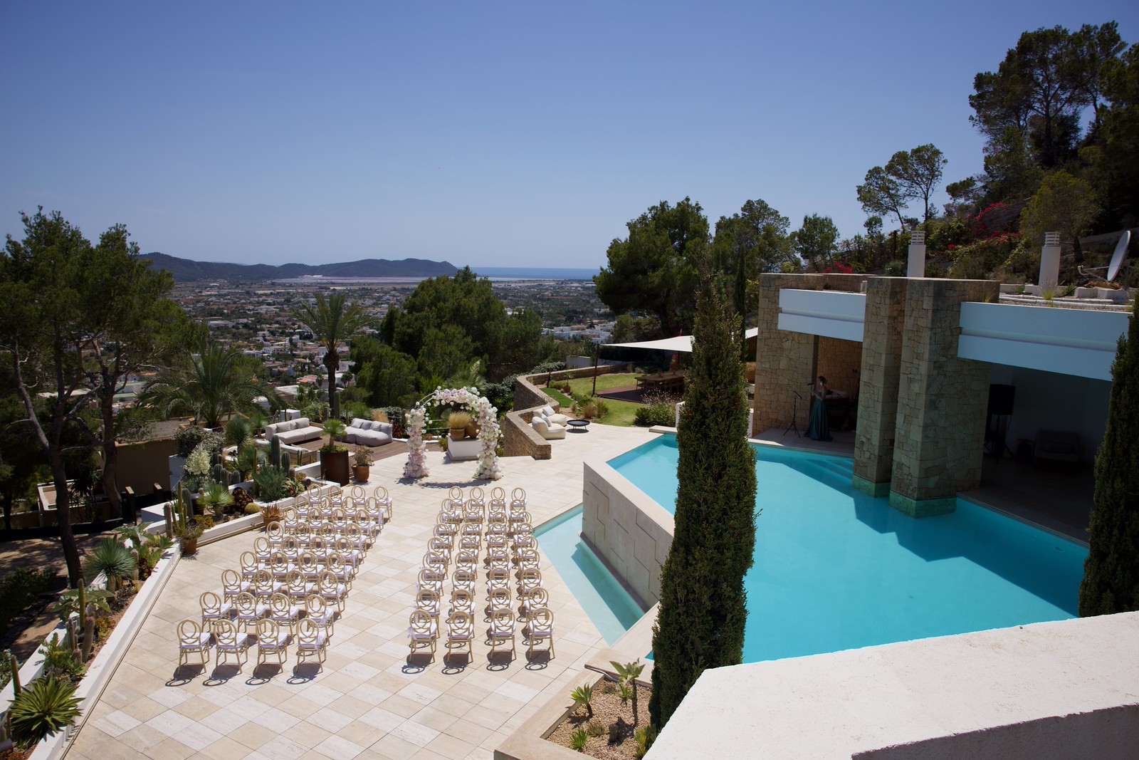 White Ibiza Wedding Directory – Ibiza wedding venues: Can Sakhara, private villa near Ibiza town