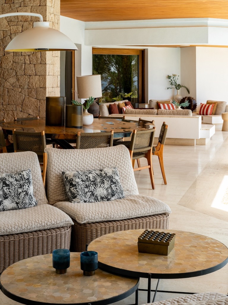 White Ibiza Villas: Can Sakhara, luxury villa in Sa Carocca