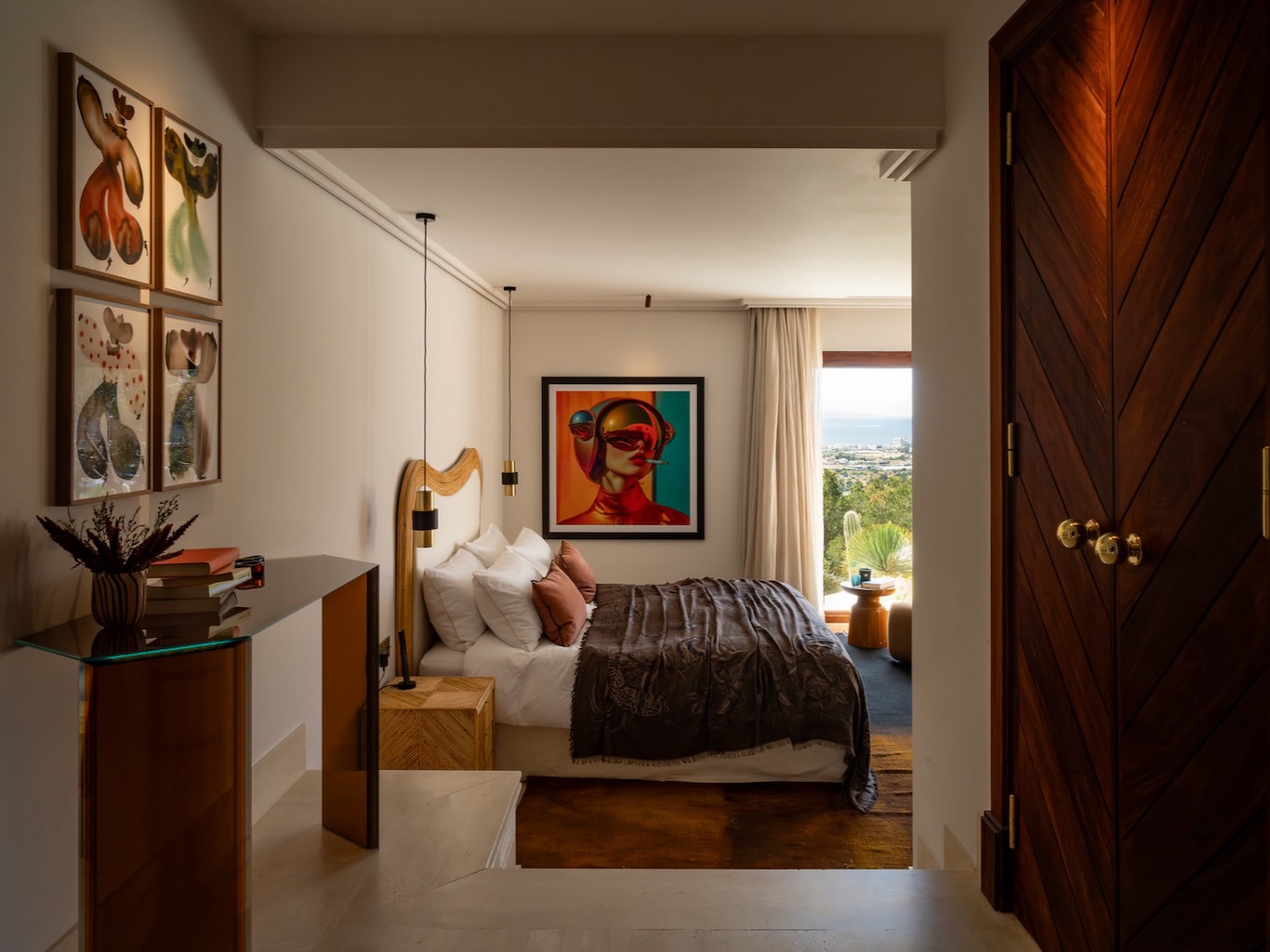 White Ibiza Villas: Can Sakhara, luxury villa in Sa Carocca