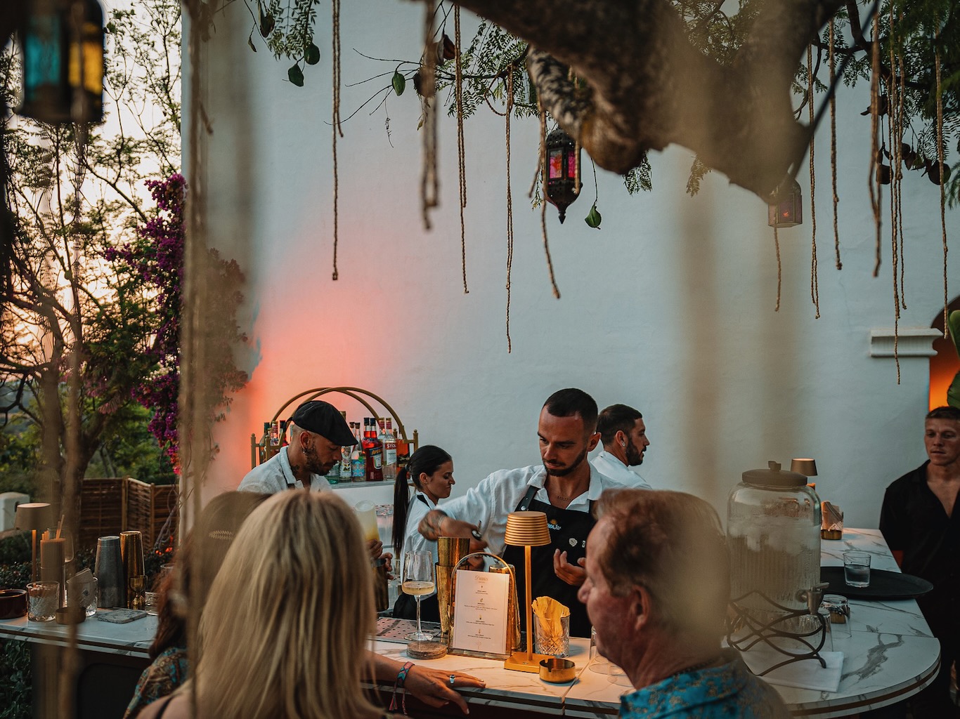 White Ibiza Wedding Directory – Cakes & Catering: Green Jar Ibiza, mobile bar service in Ibiza