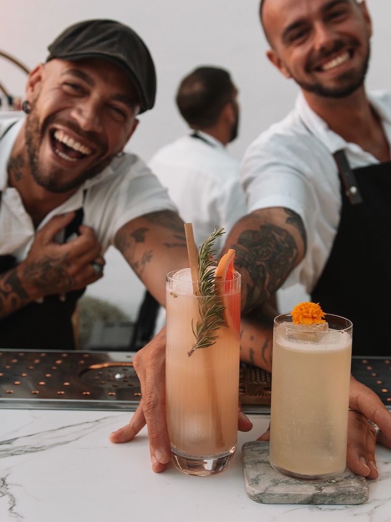 White Ibiza Wedding Directory – Cakes & Catering: Green Jar Ibiza, mobile bar service in Ibiza