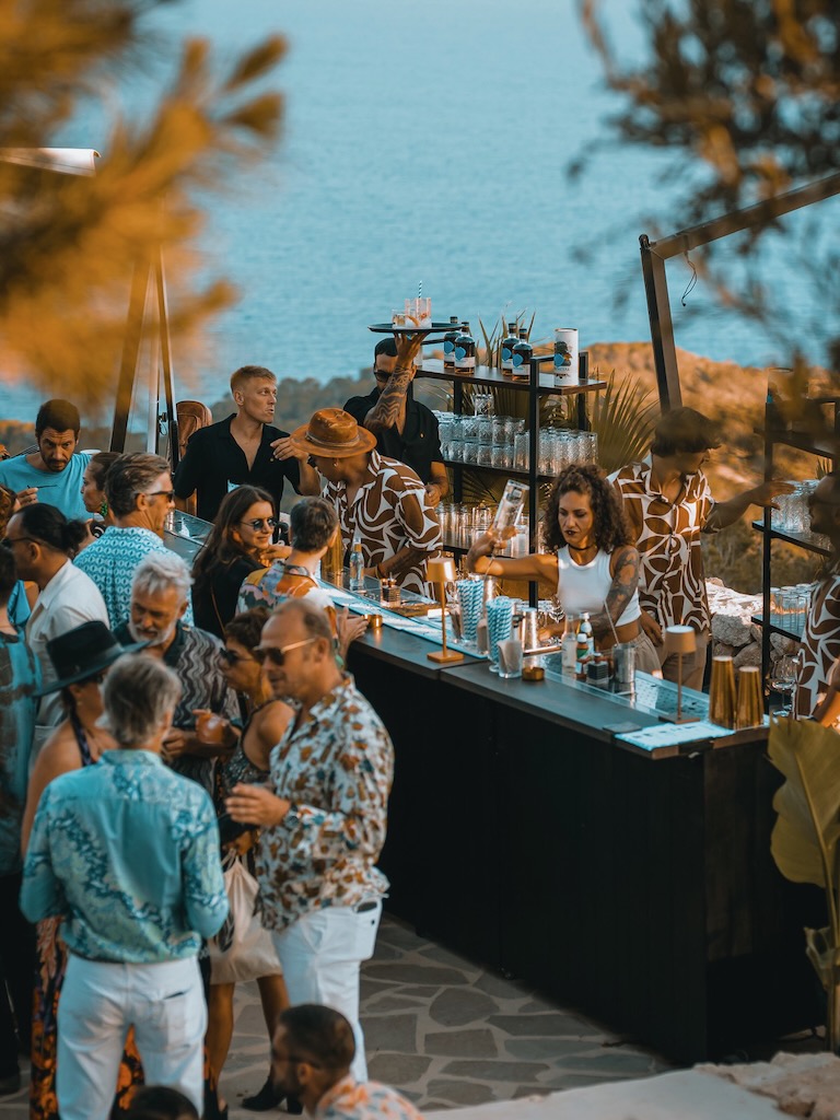 White Ibiza Wedding Directory – Cakes & Catering: Green Jar Ibiza, mobile bar service in Ibiza