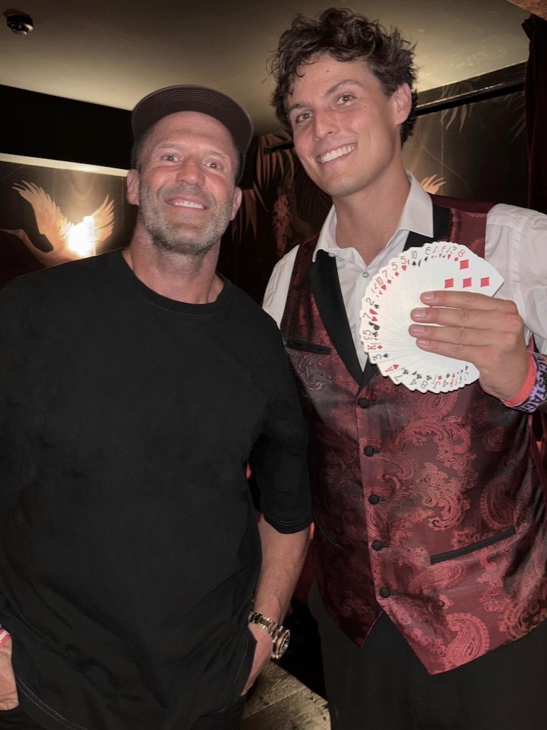 White Ibiza Wedding Directory: Ibiza Magician Sean Christopher