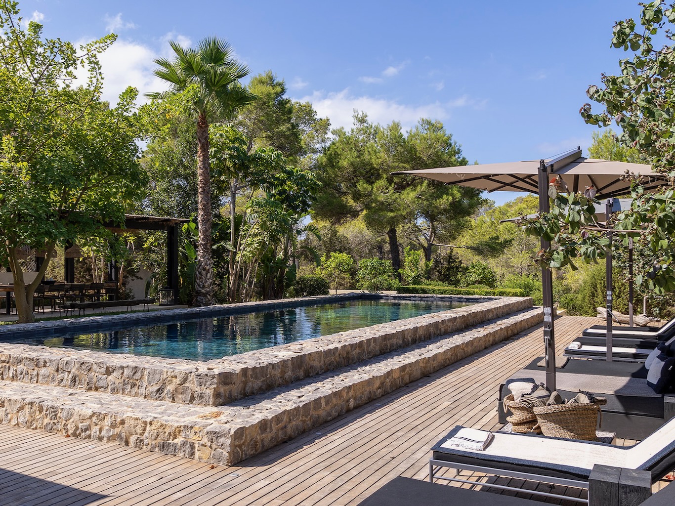 White Ibiza Villas: Villa Anaïs, villa near Cala Conta in Ibiza