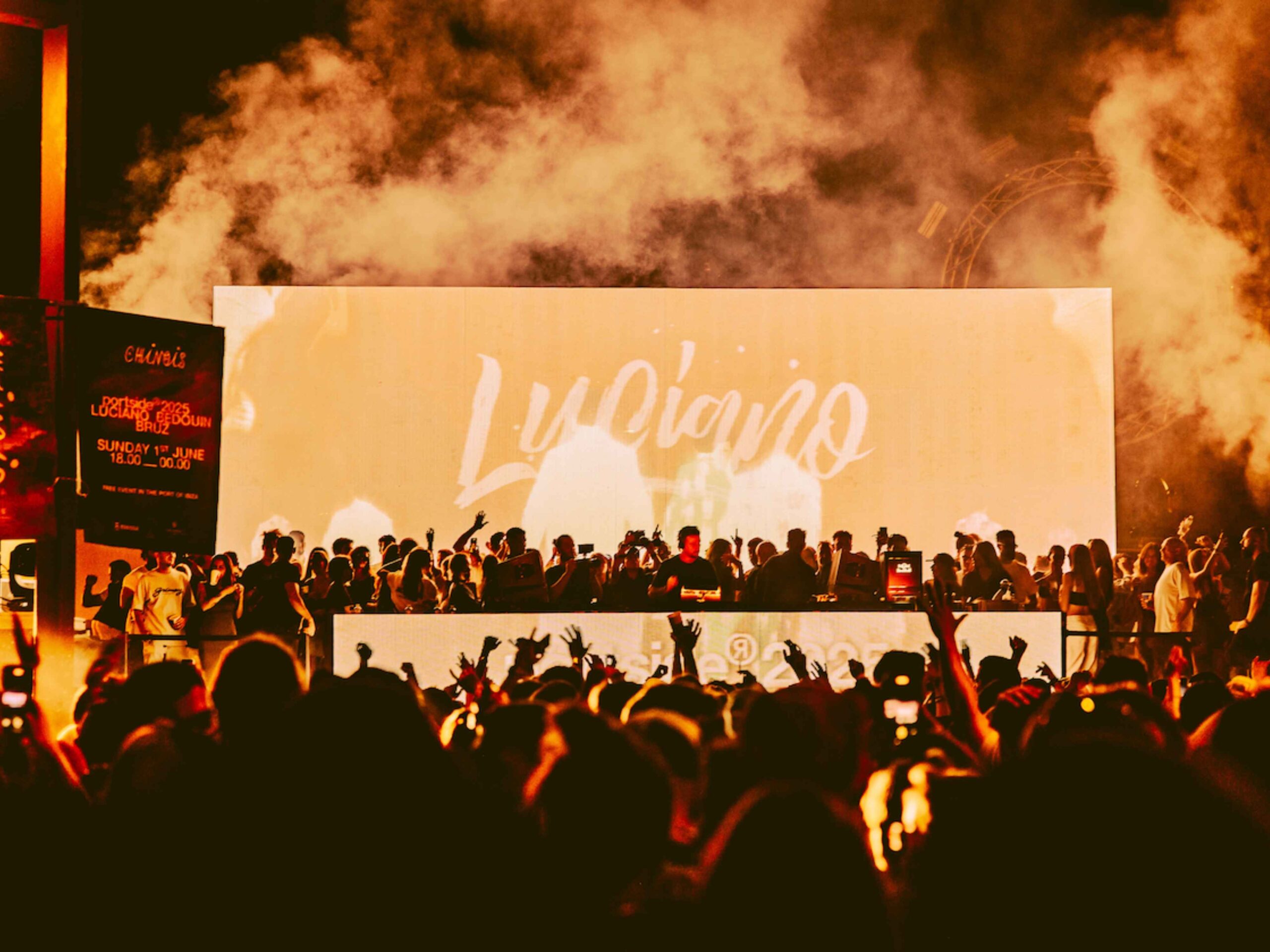 White Ibiza Calendar: Chinois presents PORTSIDE Free Open-Air Party at Ibiza Port