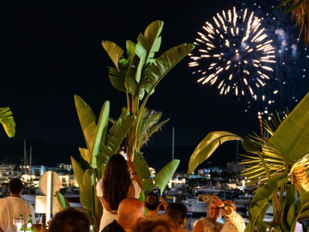 White Ibiza Calendar: San Bartomeu Menu & Fireworks at Villa Mercedes
